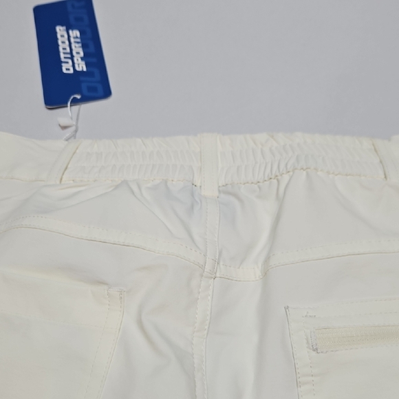 Outdoorsport Men's Cream Lightweight Hiking Activewear Pants - Picture 9 of 13